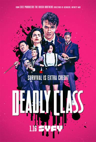 Deadly Class © Sony Pictures Television. All Rights Reserved. Deadly Class © Sony Pictures Television. All Rights Reserved.