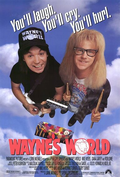 Wayne's World © Paramount Pictures. All Rights Reserved. Wayne's World © Paramount Pictures. All Rights Reserved.