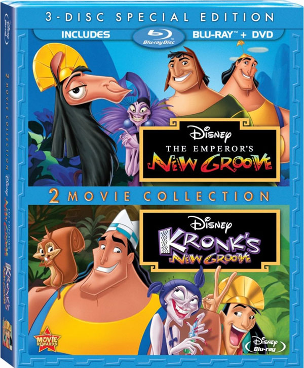 The Emperor S New Groove Kronk S New Groove Two Movie Collection Blu