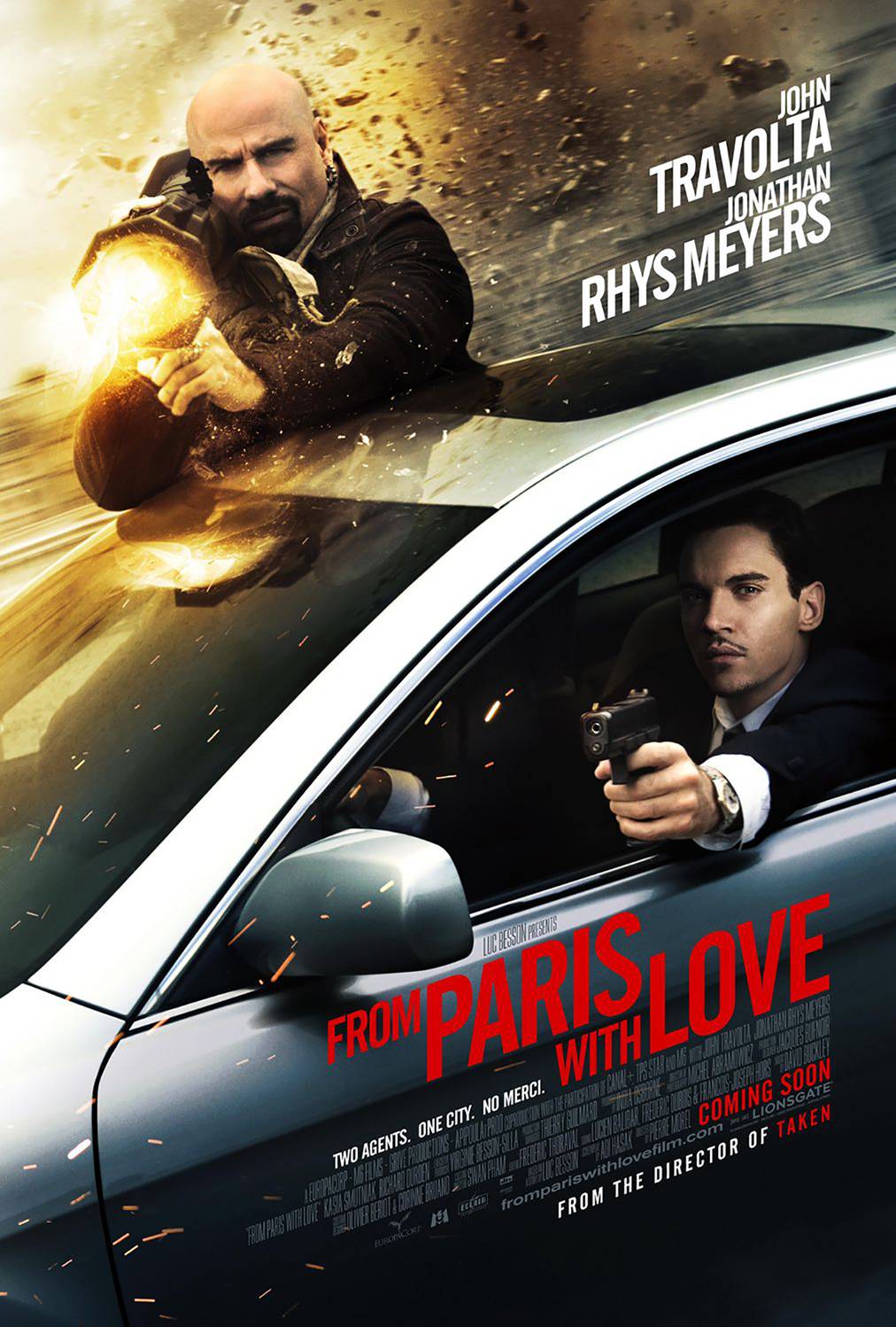 From Paris With Love Poster