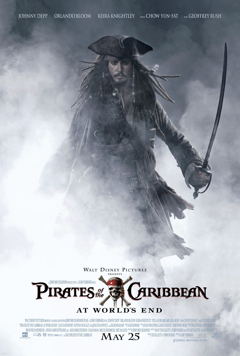 Pirates of The Caribbean: At Worlds End Poster