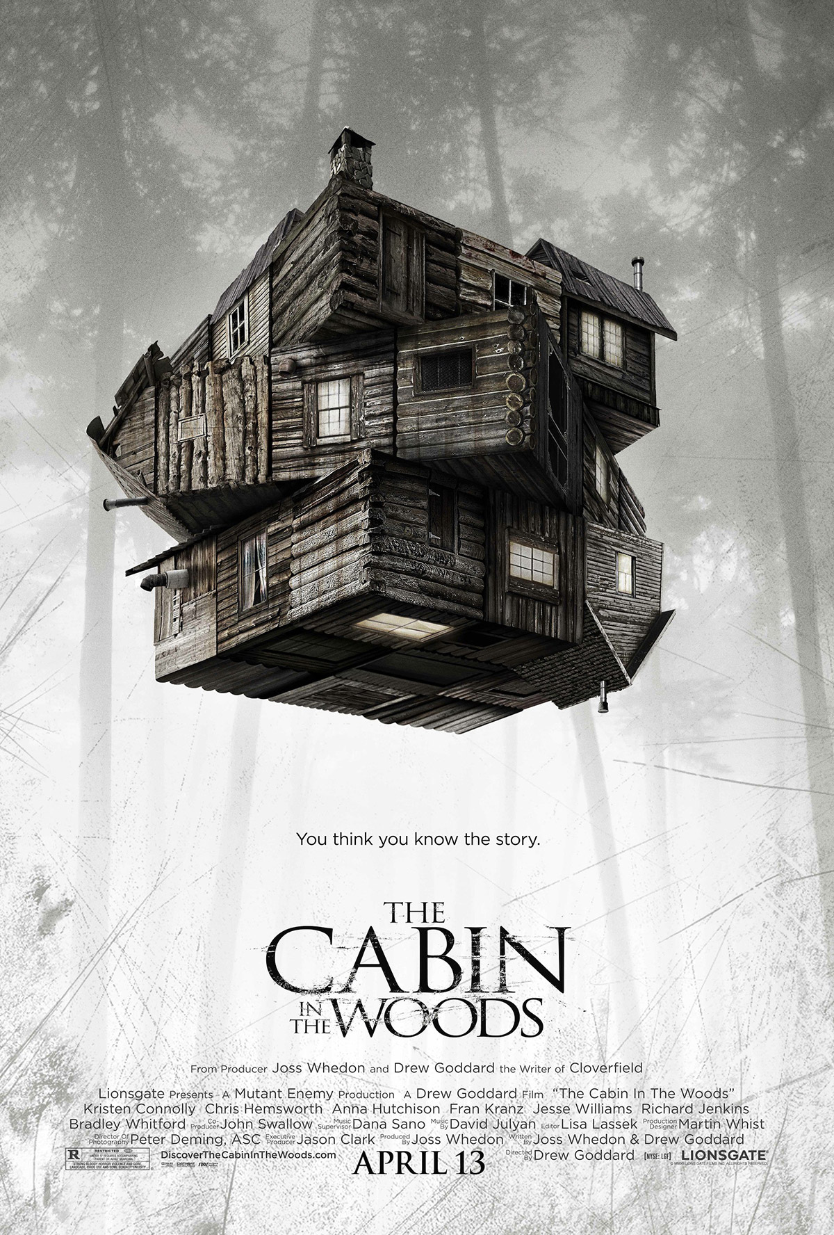 The Cabin In The Woods Poster