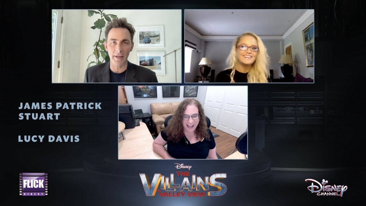 The Villains Of Valley View James Patrick Stuart Lucy Davis Interview