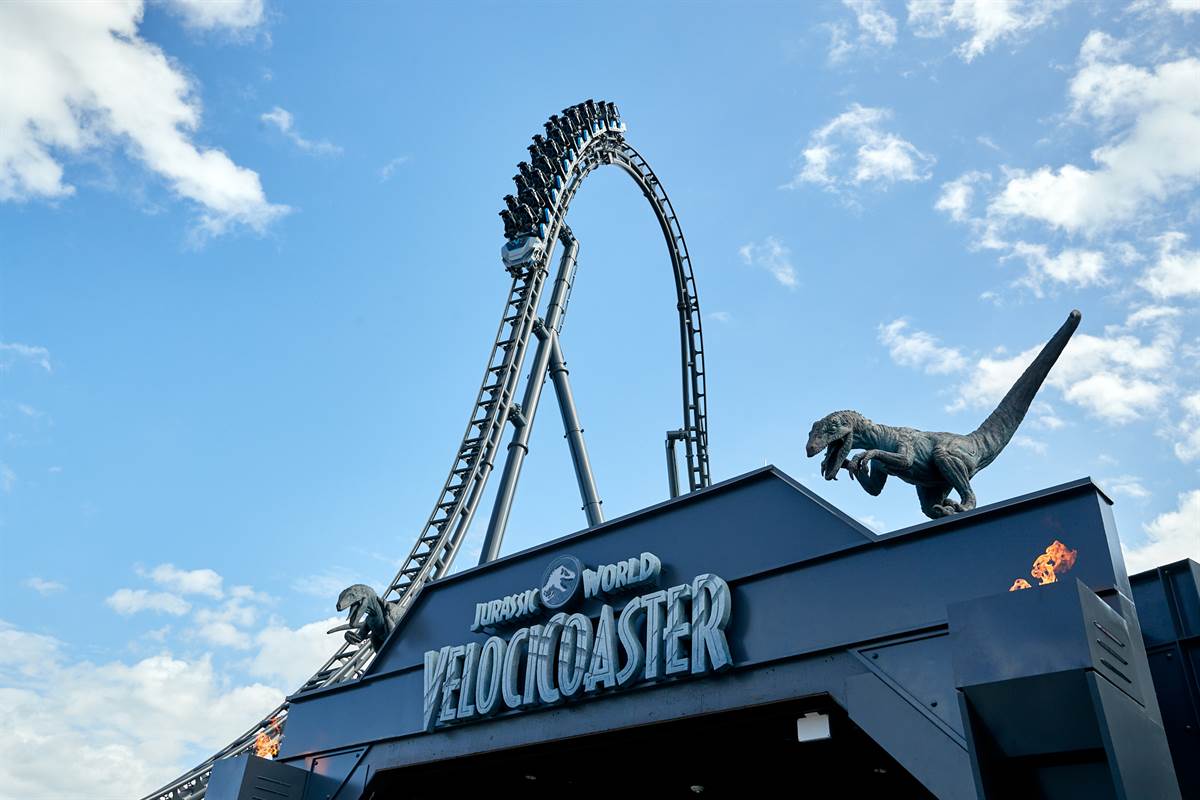 Jurassic World VelociCoaster to Open in Universal Orlando Resort on June 10