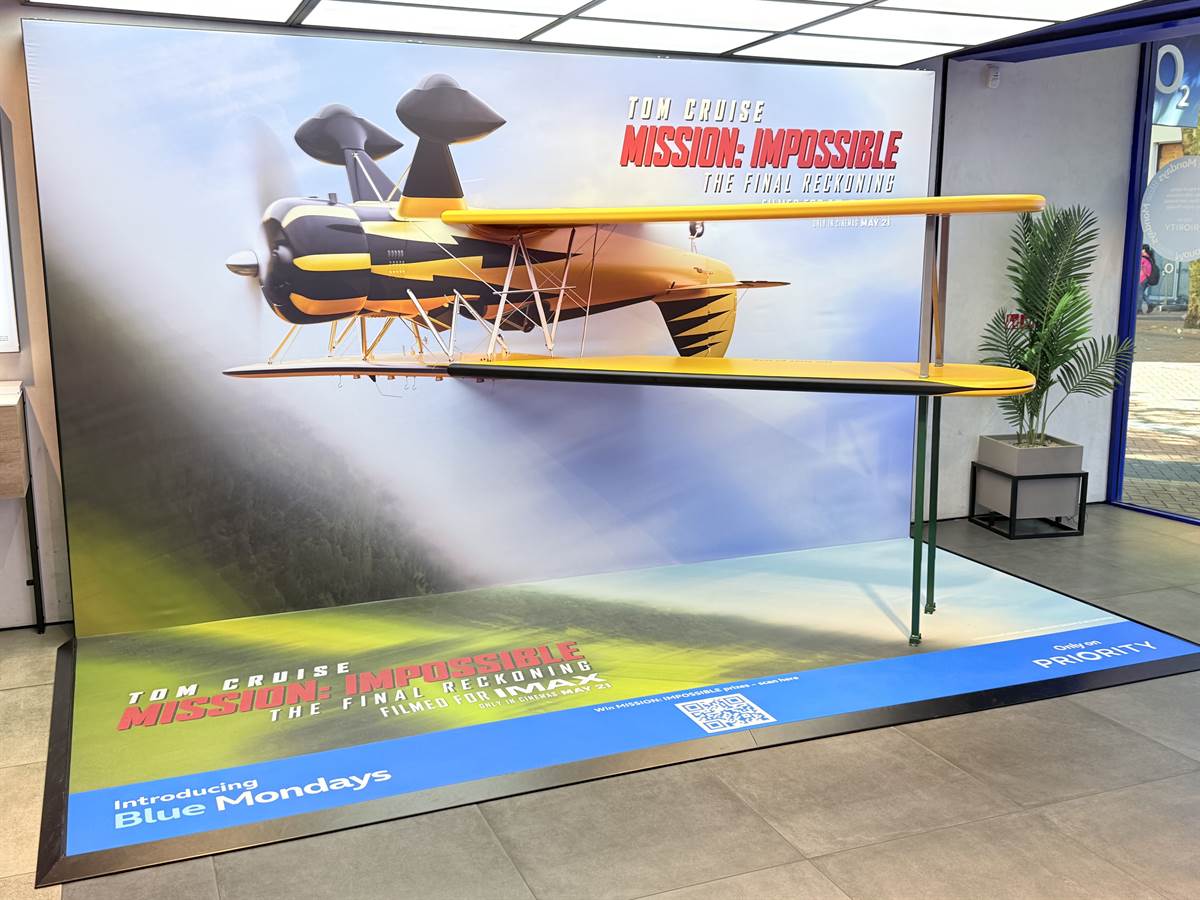 Experience Mission: Impossible – The Final Reckoning at O2 Flagship Stores