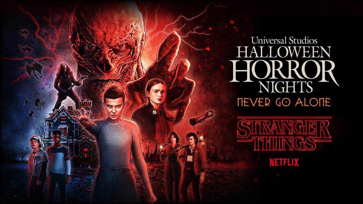 Experience the Sinister Curse of Vecna: Stranger Things Season 4 Haunted House at Halloween Horror Nights!
