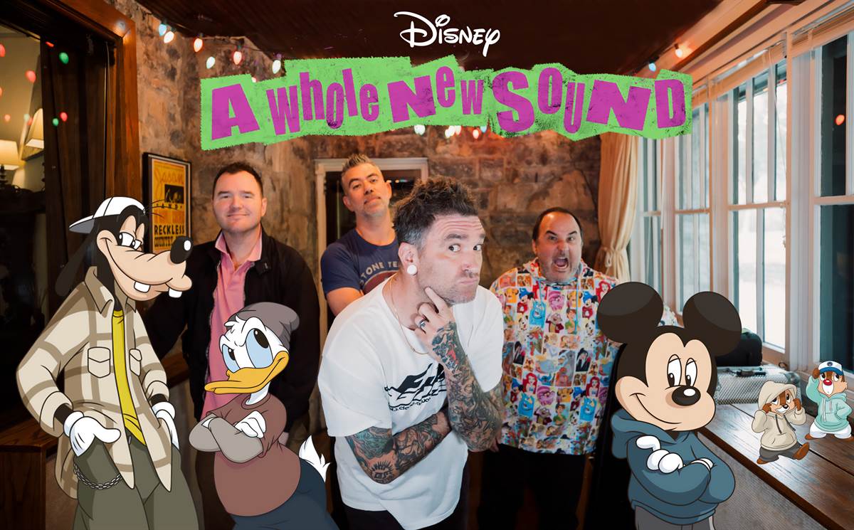 New Found Glory's Punk Twist on "Part of Your World" Drops Tonight from "A Whole New Sound" Album