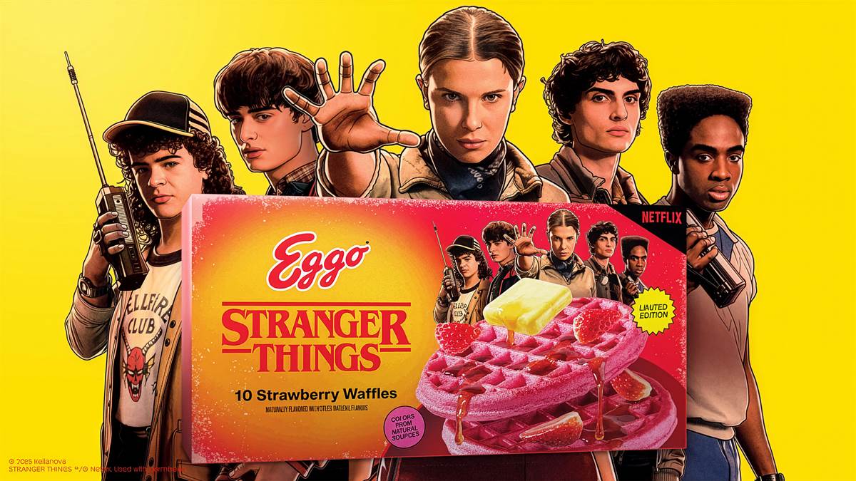 Stranger Things Fans Celebrate Eggo’s Bold New Strawberry Red Waffle