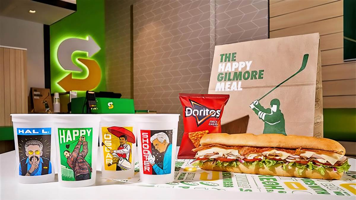 Subway’s Happy Gilmore Meal Serves Up Nostalgia and Netflix Tie-In