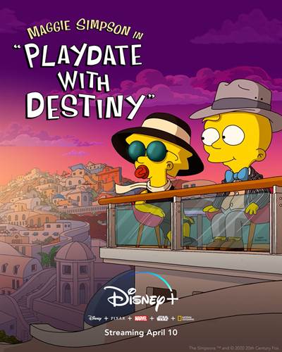 Maggie Simpson in Playdate with Destiny to Stream on Disney Plus Beginning Tomorrow