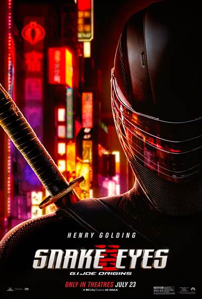 Win a Fandango Code To See SNAKE EYES: G.I. JOE ORIGINS In Theaters