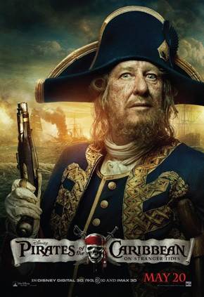 Geoffrey Rush "Pirates" Poster Released