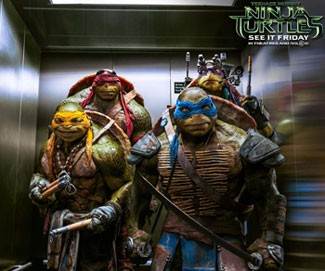 Watch Michelangelo, Raphael, Donatello and Leonardo drop a beat and take on the Shredder!