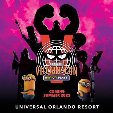 Universal Orlando Resort Announces Villain-Con Minion Blast
