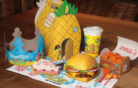 Burger King Adds the Ultimate SpongeBob Menu to Fans' Delight