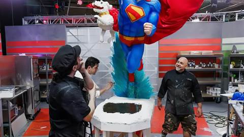 Chef Henderson Gonzalez Dives Deep on Super Mega Cakes Showdown with Duff Goldman