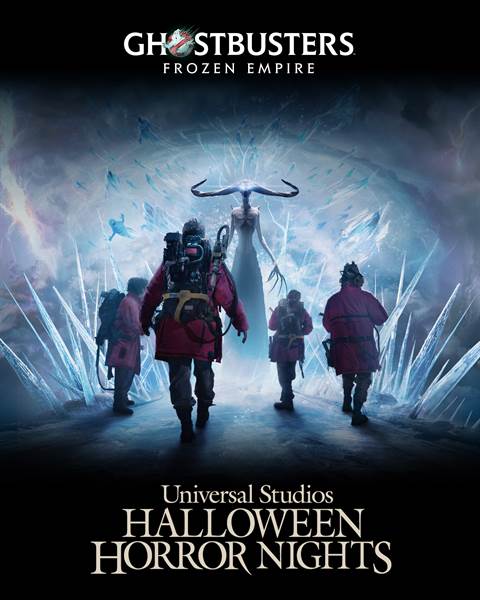 Experience Ghostbusters: Frozen Empire at Universal Halloween Horror Nights