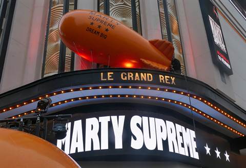 Marty Supreme Paris Premiere at Le Grand Rex Draws Timothée Chalamet and Josh Safdie