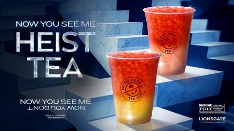 The Coffee Bean & Tea Leaf Adds Magical Now You See Me Inspired Drinks