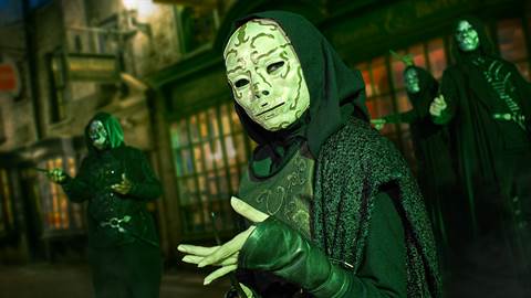 Unveiling the Dark Mark: Death Eaters Come to Diagon Alley at Universal Orlando Resort this Fall!