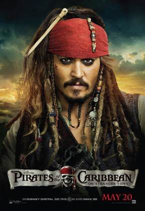 Johnny Depp "Pirates" Poster Released