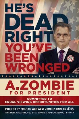 Zombie Enters the 2012 Presidential Race