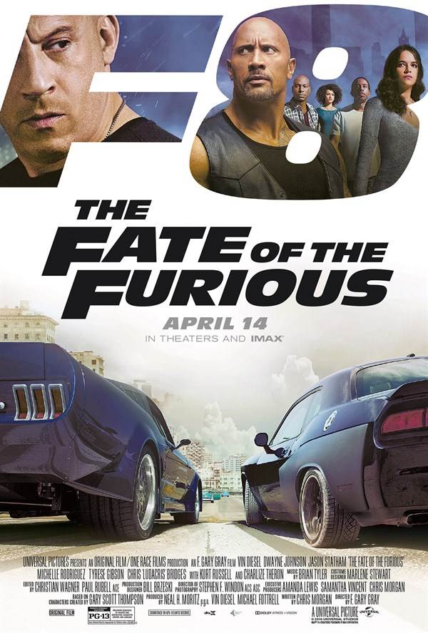 Win Complimentary Passes For Two To An Advance Screening of Universal Pictures, The Fate of The Furious