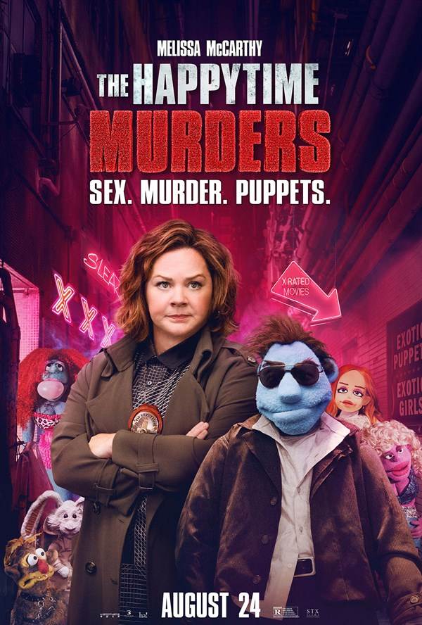 Win Complimentary Passes For Two To An Advance Screening of STX Entertainment’s THE HAPPYTIME MURDERS fetchpriority=