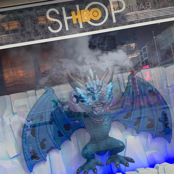 HBO Funko Pops Take Over Time Square During New York Comic Con 2018