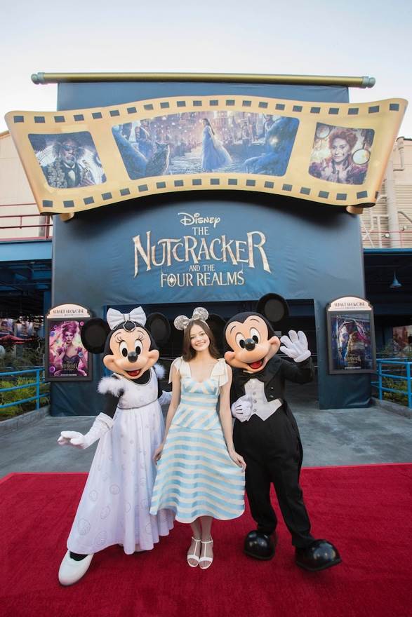 "Nutcracker and the Four Realms" Star Mackenzie Foy Makes Surprise Appearance at Disneyland Resort
