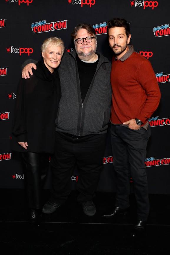 Guillermo del Toro and Glenn Close Make Surprise Appearance at New York Comic Con