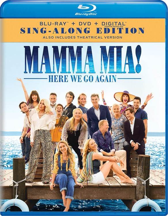 Enter For Your Chance To Win a Blu-ray of UNIVERSAL'S MAMMA MIA! HERE WE GO AGAIN