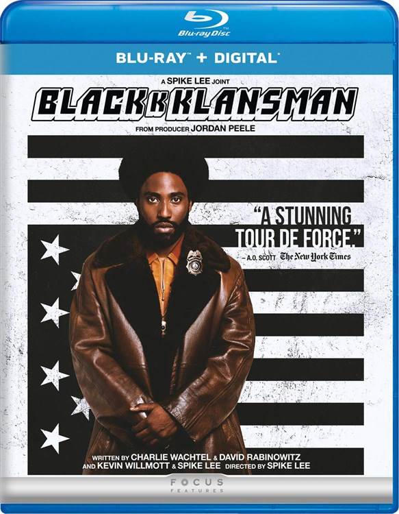 Enter For Your Chance To Win a Blu-ray of Spike Lee's BlacKkKlansman fetchpriority=
