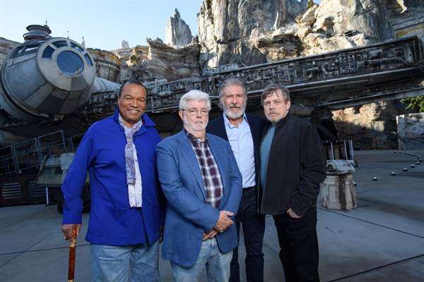 Veteran Star Wars Alum Reunite at Galaxy's Edge Disneyland