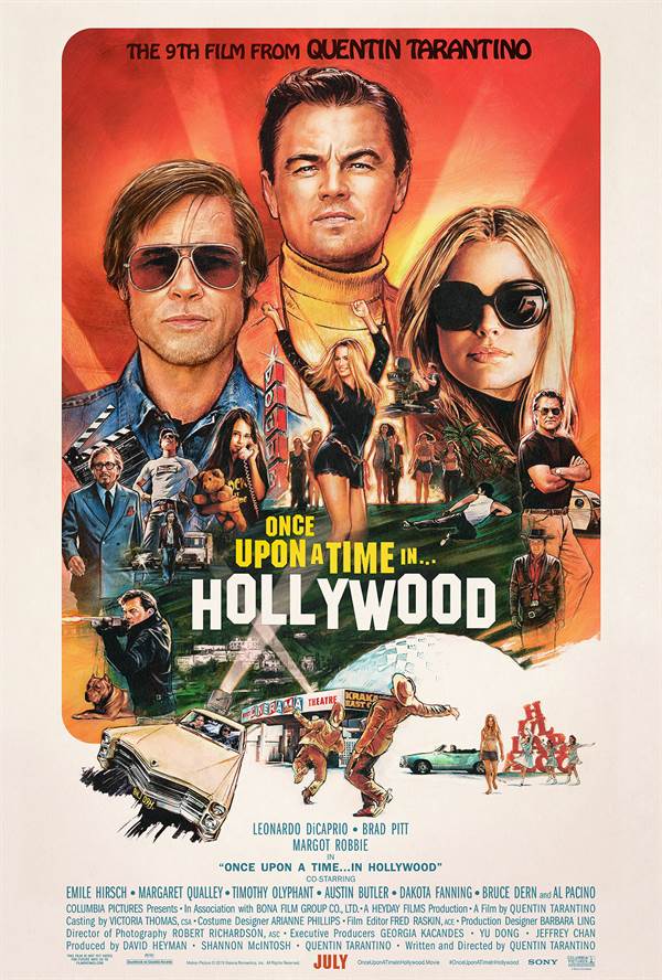 Extended Version of Once Upon in Hollywood Coming to Theatres fetchpriority=