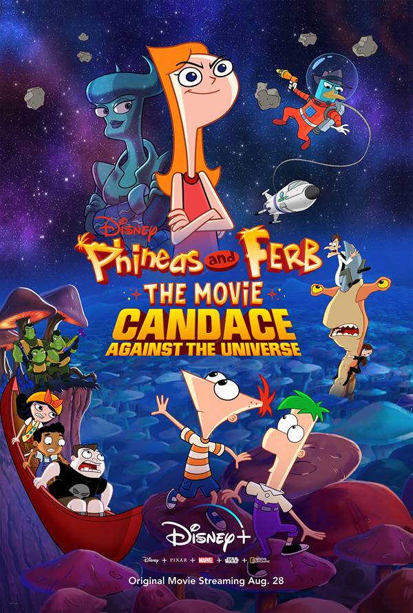 Disney+ Announces Phineas and Ferb The Movie: Candace Against the Universe