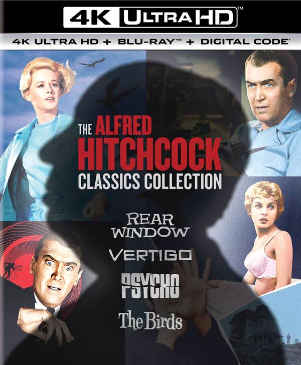 Universal Pictures Offers Four of Alfred Hitchcock's Most Well Known Films for Purchase in 4K