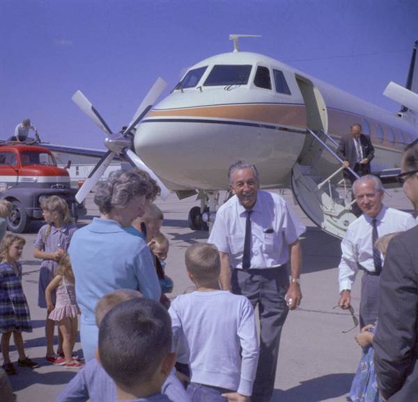 Walt Disney's Plane to be Displayed at D23