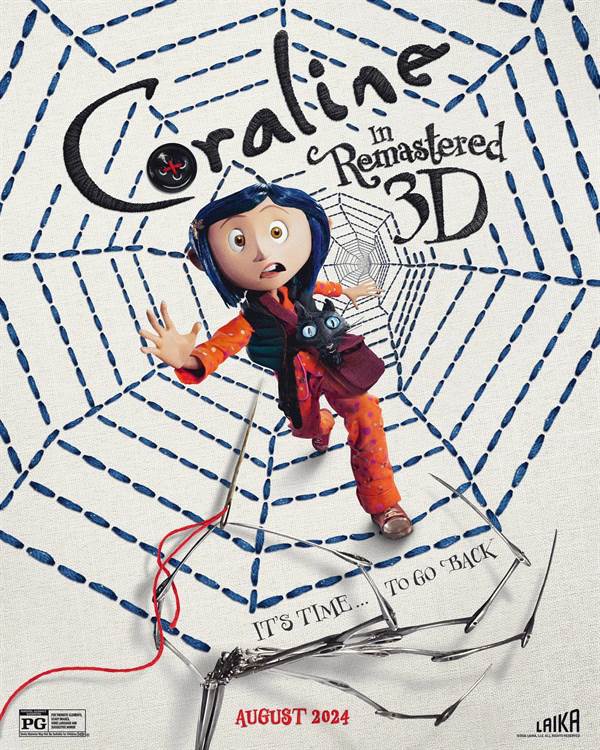 Coraline 15th Anniversary Re-Release Breaks $51M Globally with New 3D Remaster