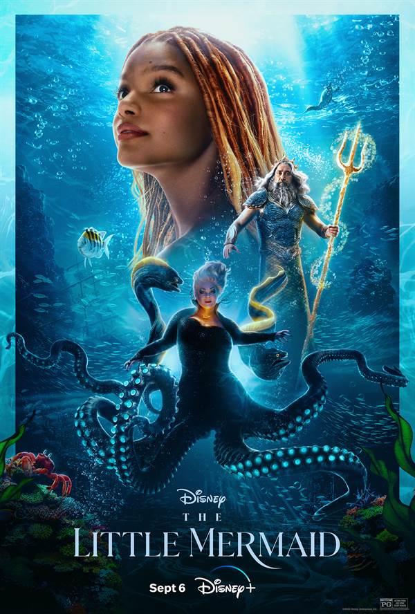 Iconic 'The Little Mermaid' Swims to Disney+ on September 6, 2023!