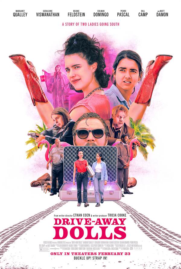 Win Passes to Ethan Coen's Hilarious Road Trip Adventure, 'Drive-Away Dolls'
