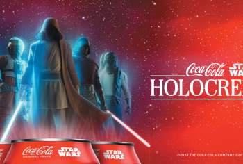 News: Galactic Sips: Coca-Cola & Star Wars Bottles Spark AR Hologram Magic