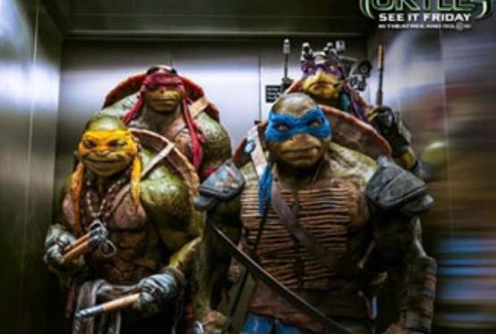 Watch Michelangelo, Raphael, Donatello and Leonardo drop a beat and take on the Shredder!