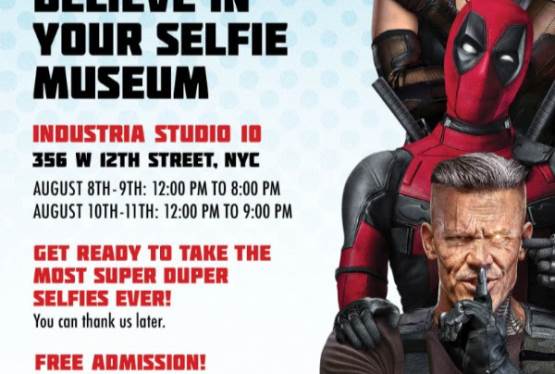 Deadpool and Friends' Believe in Your Selfie Museum Coming to NYC