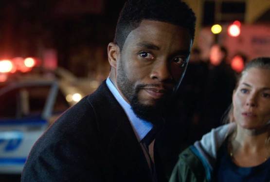 Chadwick Boseman Cut Salary for 21 Bridges to Pay More to Sienna Miller