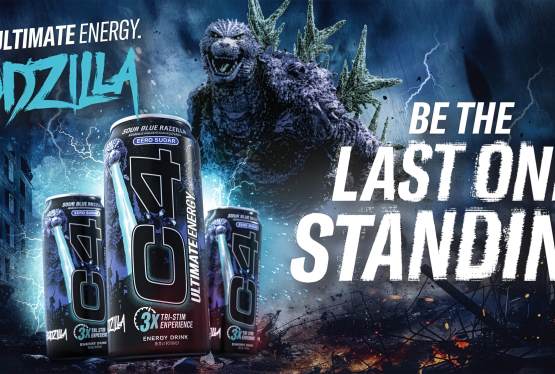 Celebrate Godzilla Day with C4 Ultimate Energy Sour Blue Razzilla