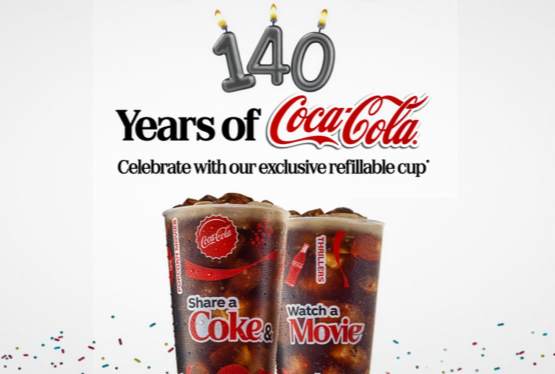 Cinemark and Coca-Cola Launch Exclusive Refillable Cup for Summer Movie Season
