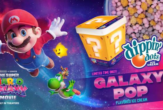 Dippin’ Dots Debuts New Galaxy Pop Flavor in Collaboration with The Super Mario Galaxy Movie