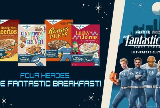 General Mills Cereal Mascots Collide With Marvel's First Family in New Offerings