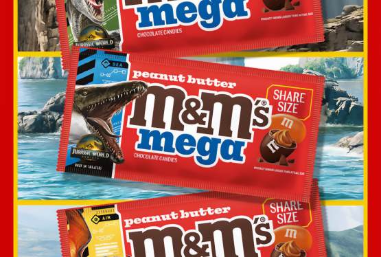 M&M’S Makes a Big Statement with its Jurassic World M&M’s Mega Peanut Butter Packs